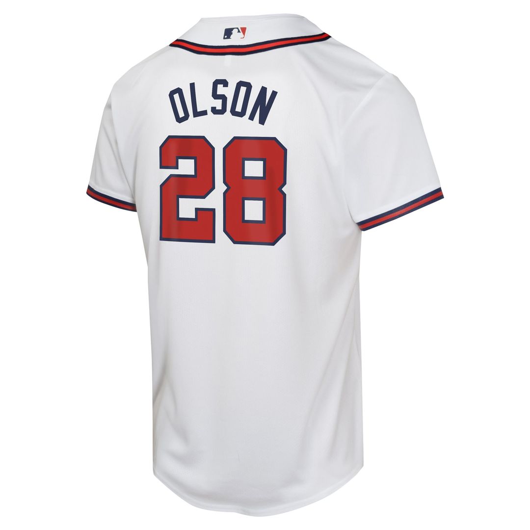 Matt Olson Atlanta Braves Nike Youth Home Game Player Jersey - White