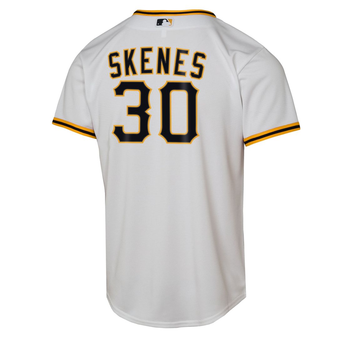 Paul Skenes Pittsburgh Pirates Nike Youth Home Replica Player Jersey - White