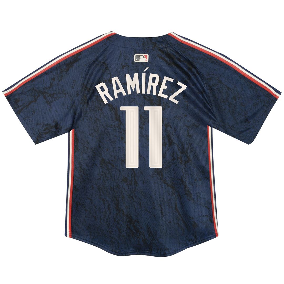 Jose Ramirez Cleveland Guardians Nike Toddler 2024 City Connect Limited Jersey - Navy