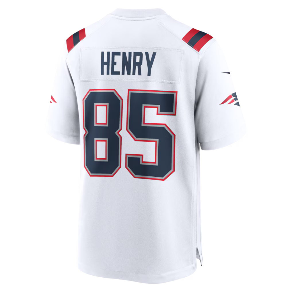 New England Patriots Road Game Super Bowl LX Patch Jersey - White