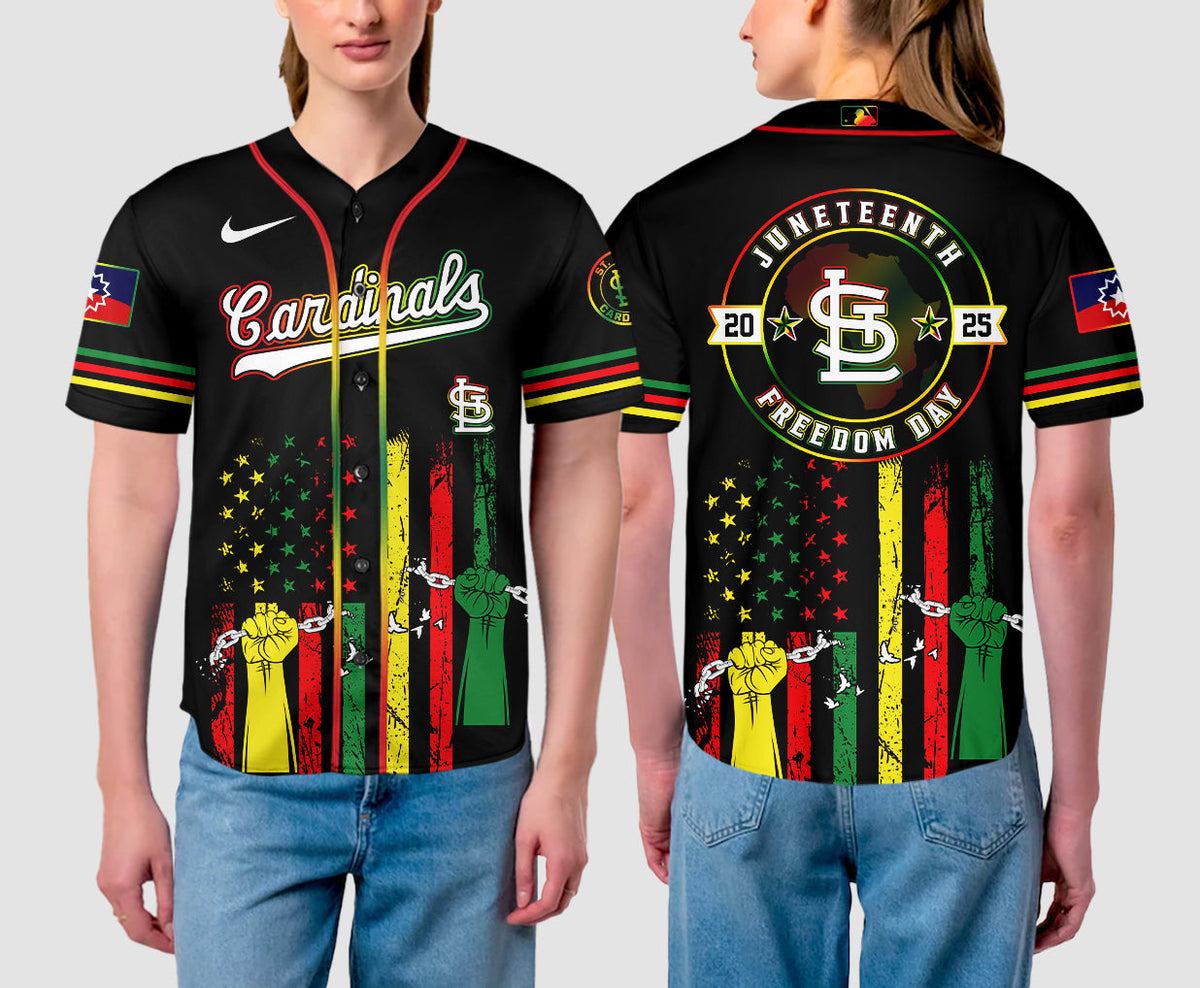 St. Louis Cardinals Juneteenth Day Jersey
