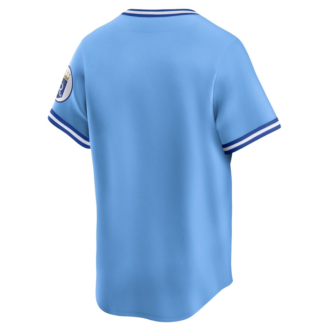 Kansas City Royals Nike Cooperstown Collection Limited Jersey - Light Blue