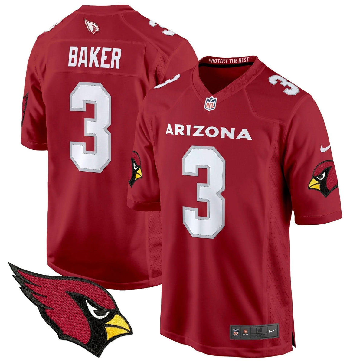 Arizona Cardinals 2024 Game Jersey - All Stitched