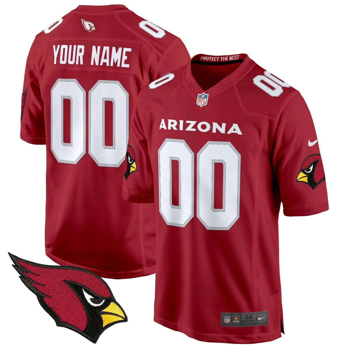 Arizona Cardinals 2024 Game Custom Jersey - All Stitched
