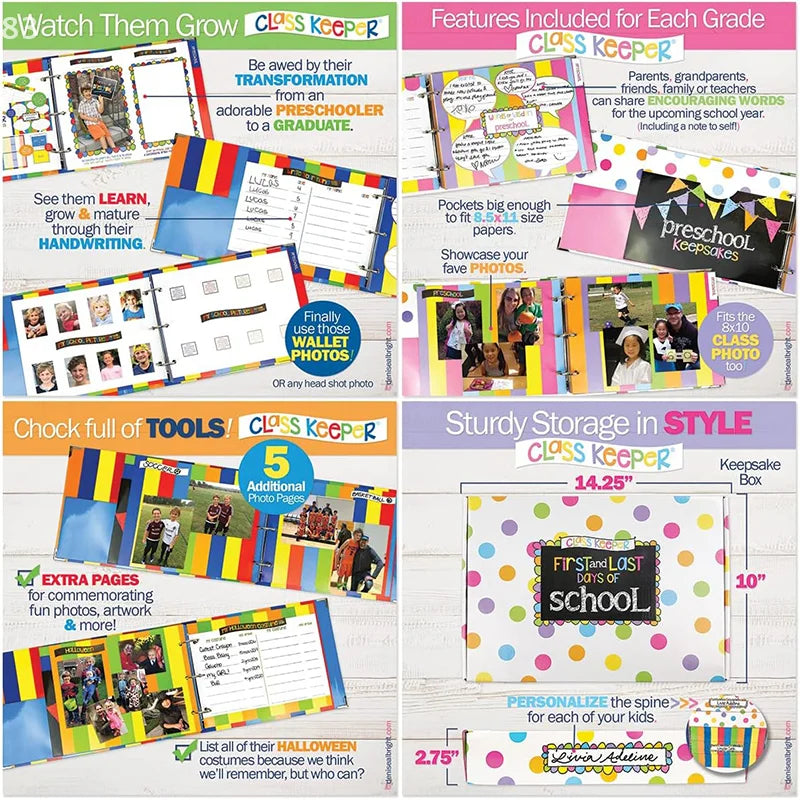 Childhood Memory Scrapbook – Reusable Keepsake Book