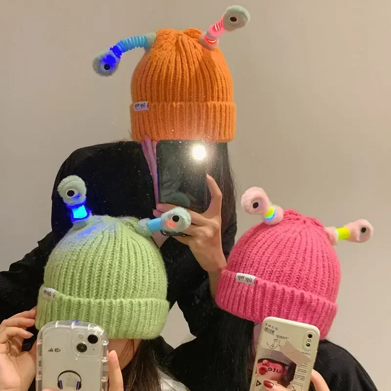Glow Monster Beanie