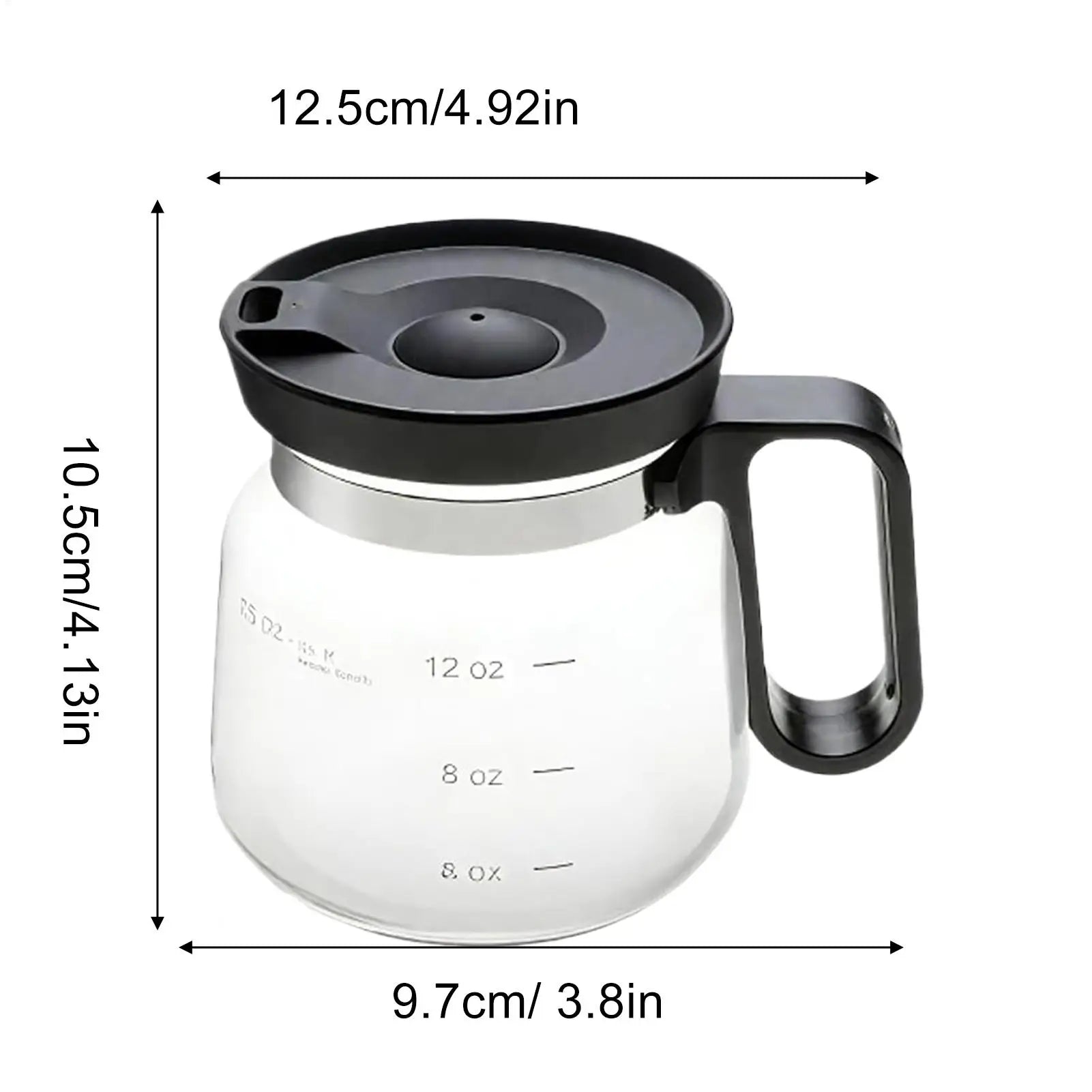 Elegant Glass Travel Mug