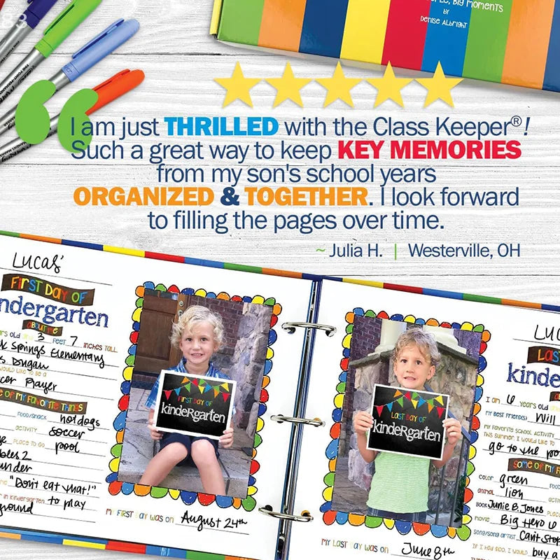 Childhood Memory Scrapbook – Reusable Keepsake Book