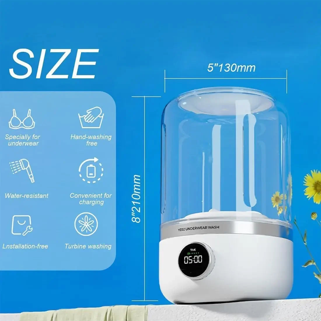 Portable Underwear Washer