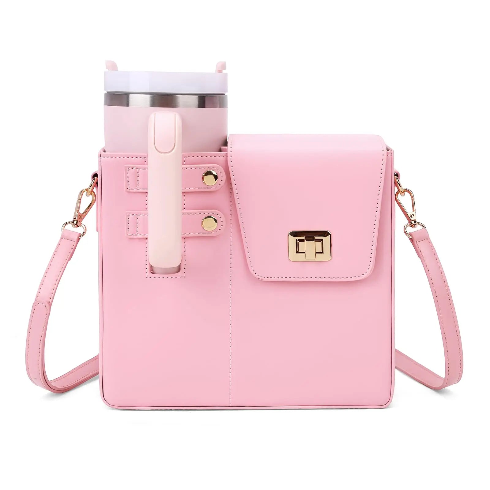 Portable Cup Holder Crossbody Bag