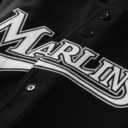 Miguel Cabrera Miami Marlins Mitchell & Ness Big & Tall Cooperstown Mesh Batting Practice Jersey - Black