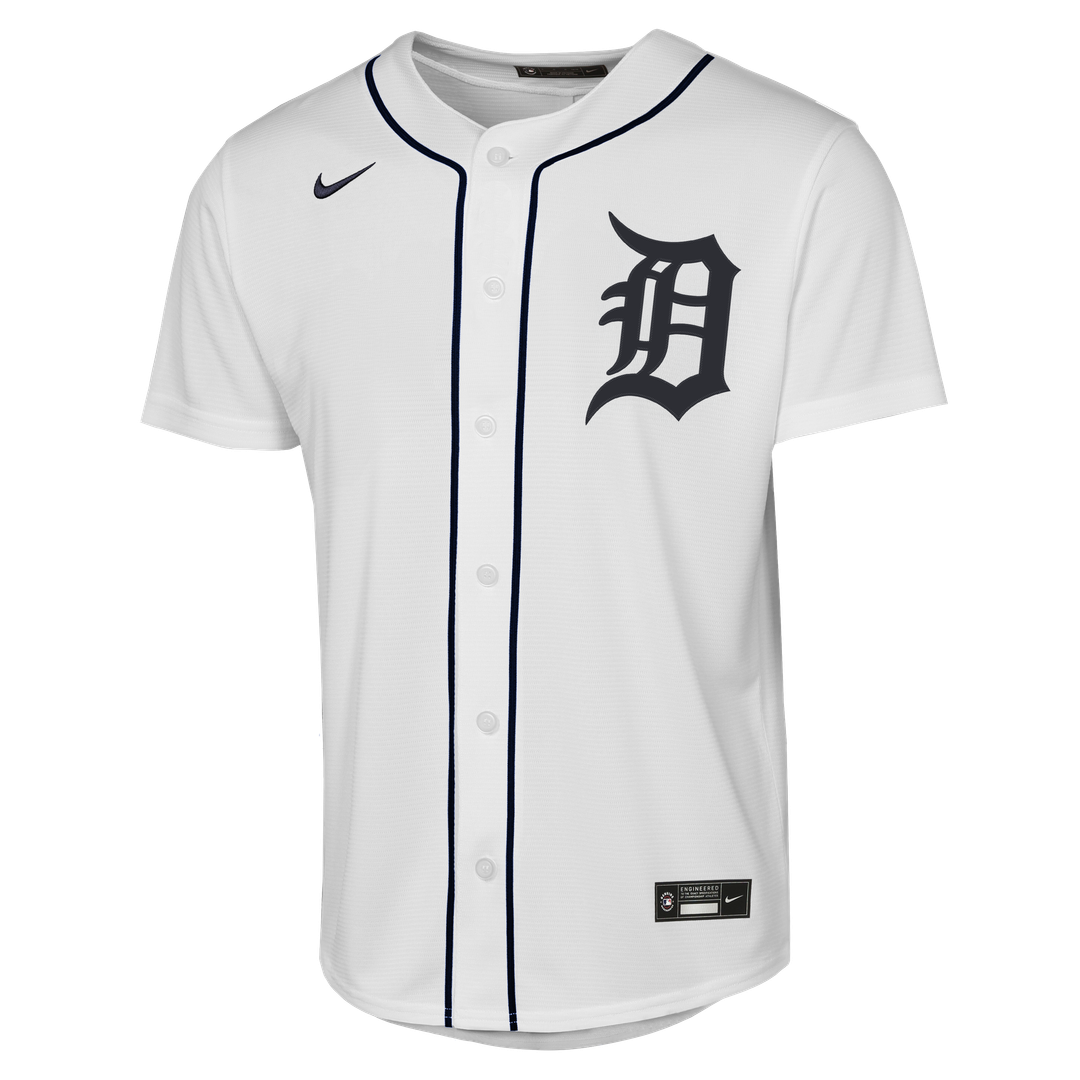 Justin Verlander Detroit Tigers Nike Youth Home Replica Jersey - White