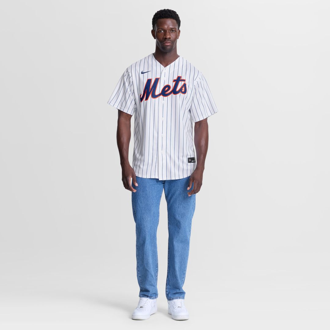 David Peterson New York Mets Nike Home Replica Jersey - White