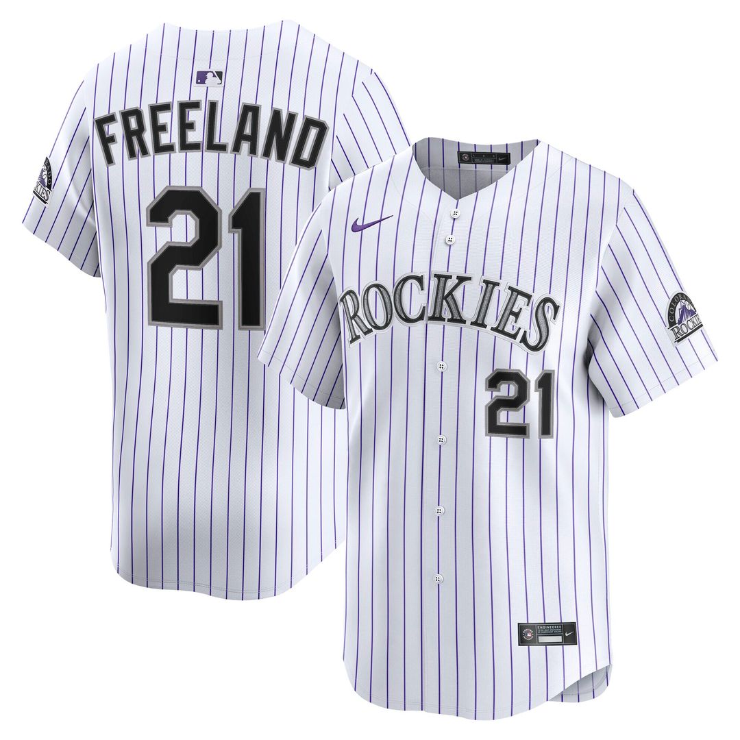 Kyle Freeland Colorado Rockies Nike Home Limited Player Jersey - White