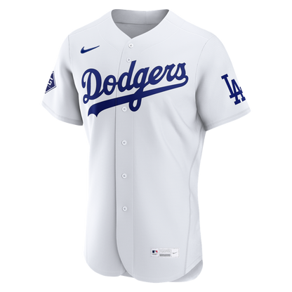 Los Angeles Dodgers Nike Alternate Authentic Jersey with Sponsor Patch - Royal