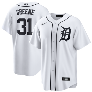 Riley Greene Detroit Tigers Nike Home Replica Jersey - White