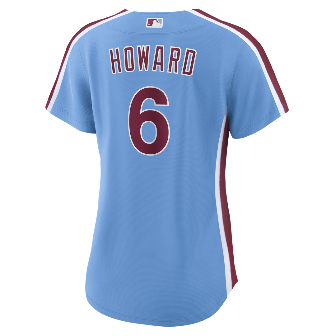Ryan Howard Philadelphia Phillies Nike Women's Replica Jersey - Light Blue