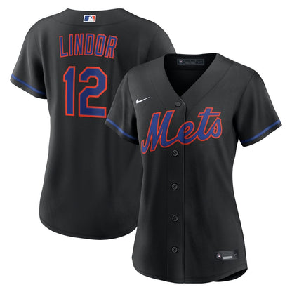 Francisco Lindor New York Mets Nike Women's Home Replica Jersey - White
