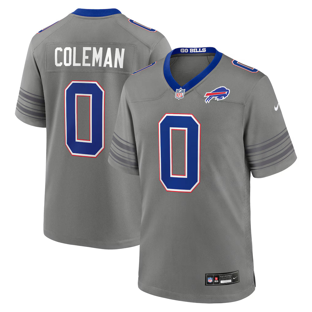 Buffalo Bills  Gray Nickel City Game Jersey
