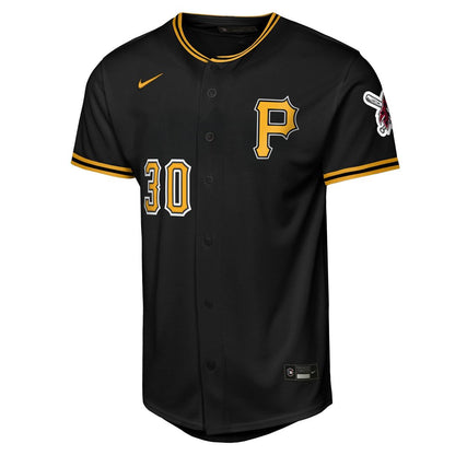 Paul Skenes Pittsburgh Pirates Nike Youth Alternate Stadium Jersey - Black