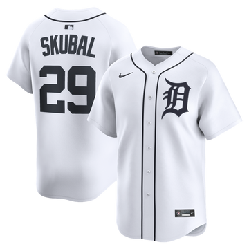 Tarik Skubal Detroit Tigers Nike Home Limited Player Jersey - White
