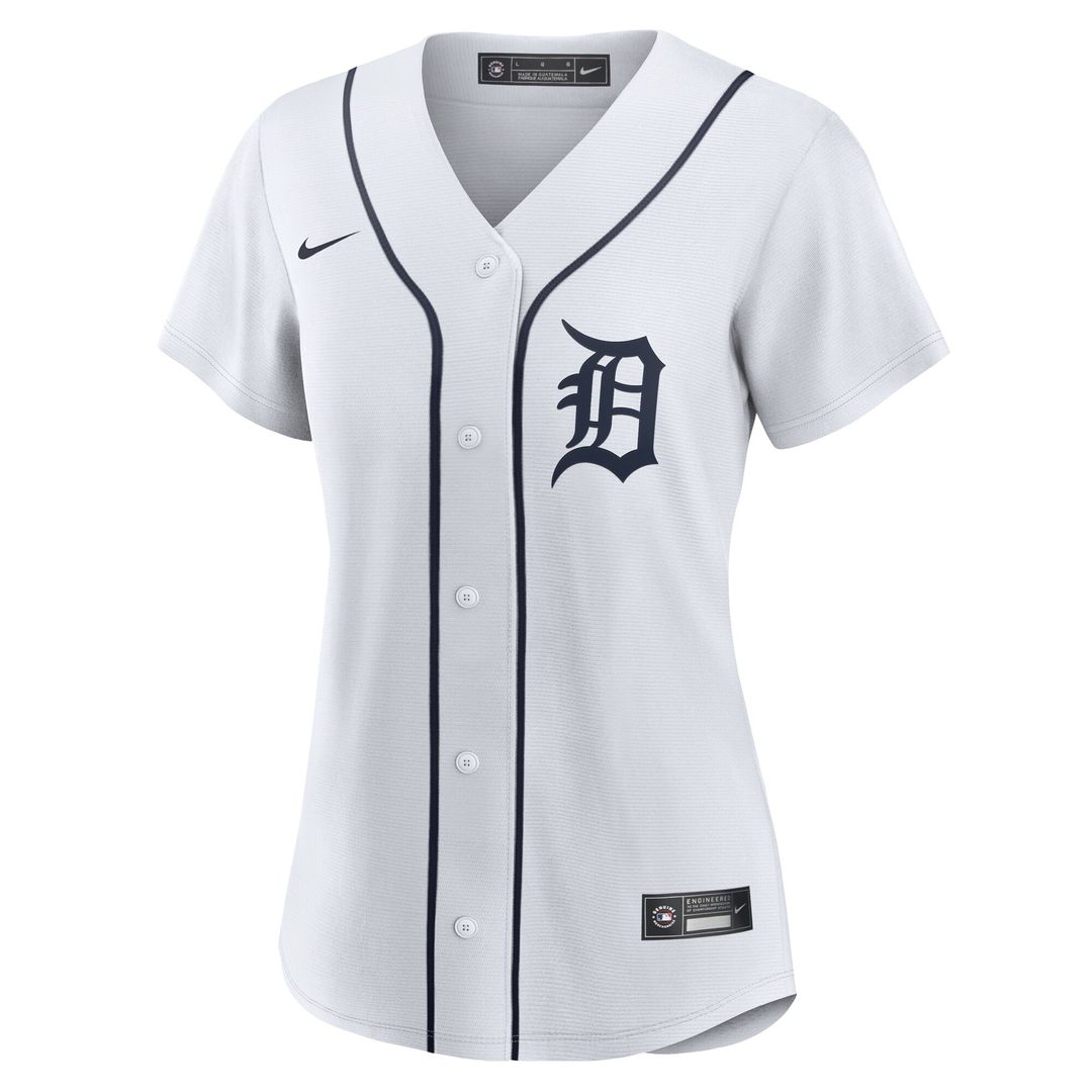 Zach McKinstry Detroit Tigers Nike Women's Home Replica Jersey - White