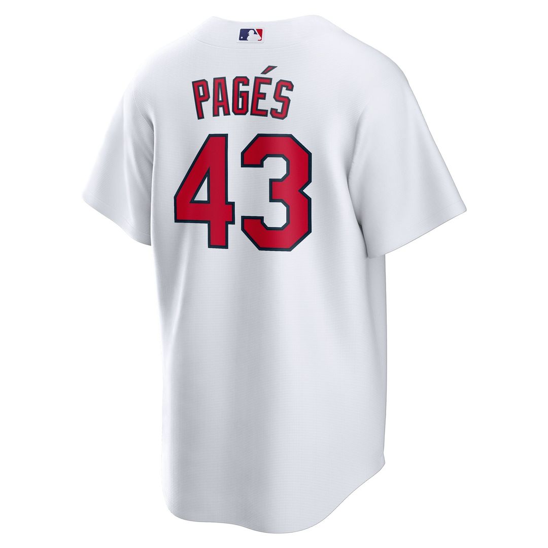 Pedro Pagés St. Louis Cardinals Nike Home Replica Jersey - White