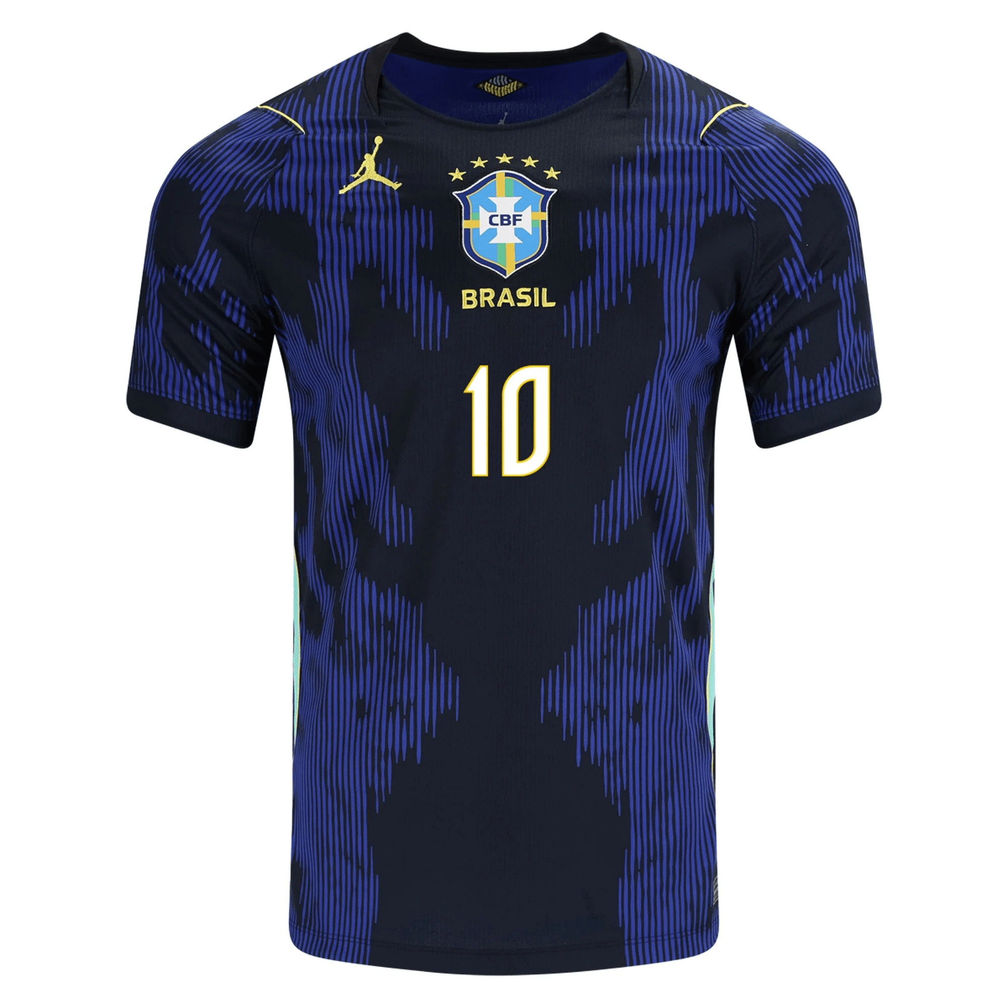 Brazil Neymar JR. Away Stadium Jersey 2026 (Old Royal/Black)