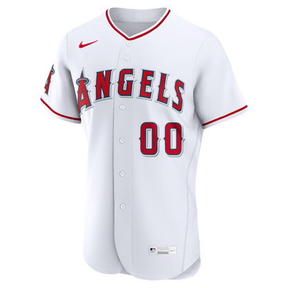 Los Angeles Angels Nike Home Authentic Custom Jersey - White