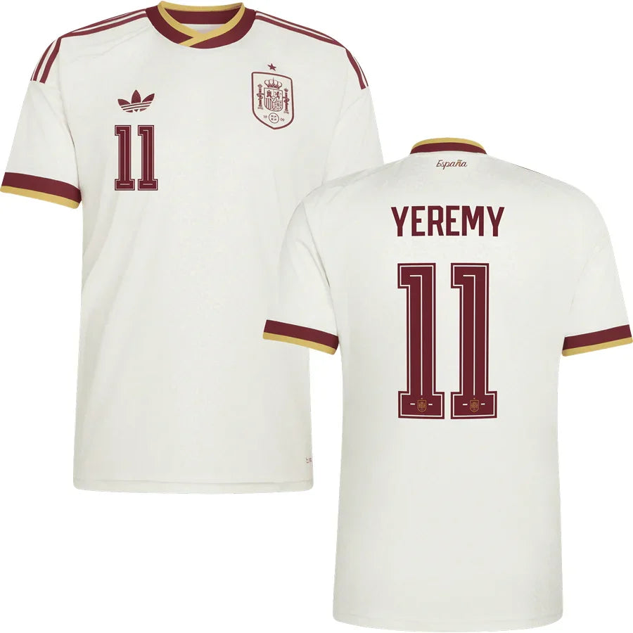 Men’s #11 Yeremy 2026 World Cup Spain Jersey