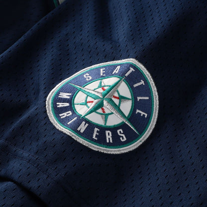 Ken Griffey Jr. Seattle Mariners Mitchell & Ness Preschool Cooperstown Collection Mesh Batting Practice Jersey - Navy