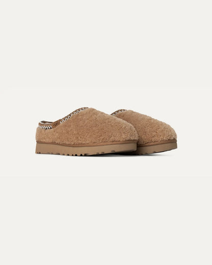 Women's Tasman Maxi Curly Slippers - Chestnut