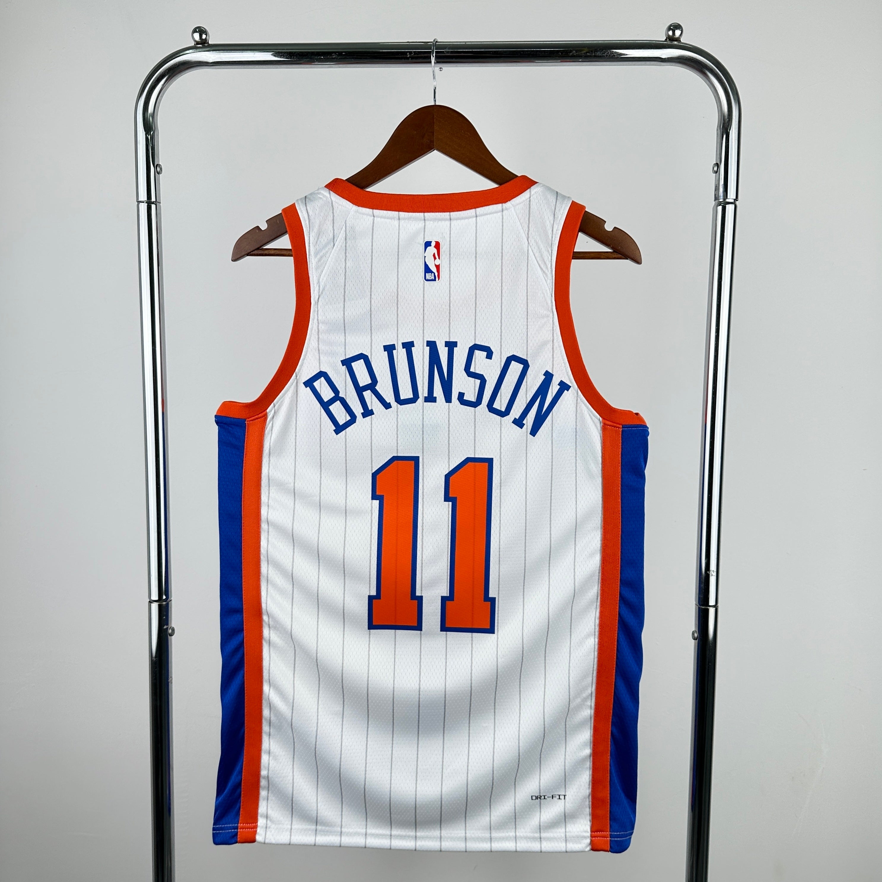 Men's #11 Jalen Brunson New York Knicks Basketball Jersey