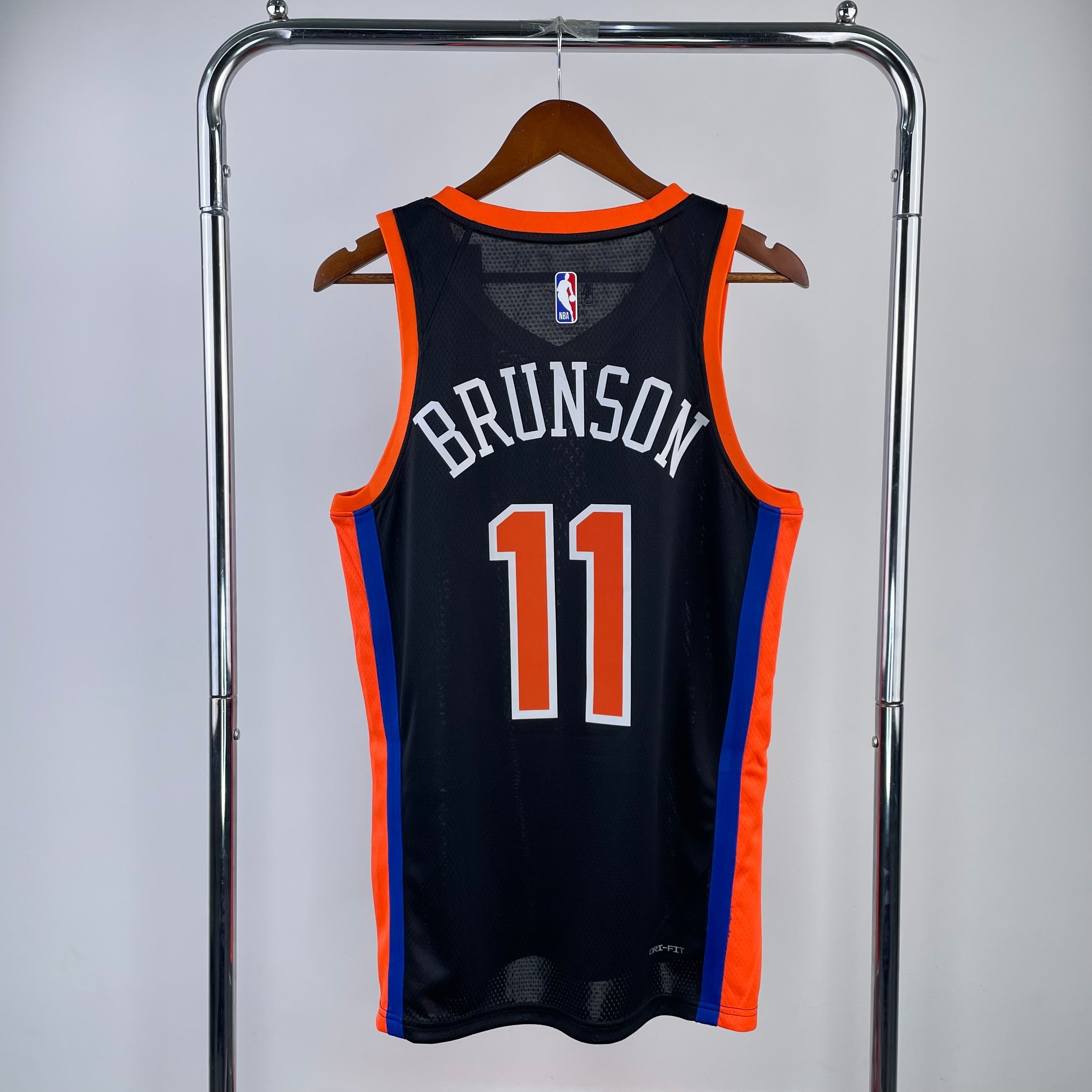 Men's #11 Jalen Brunson New York Knicks Basketball Jersey