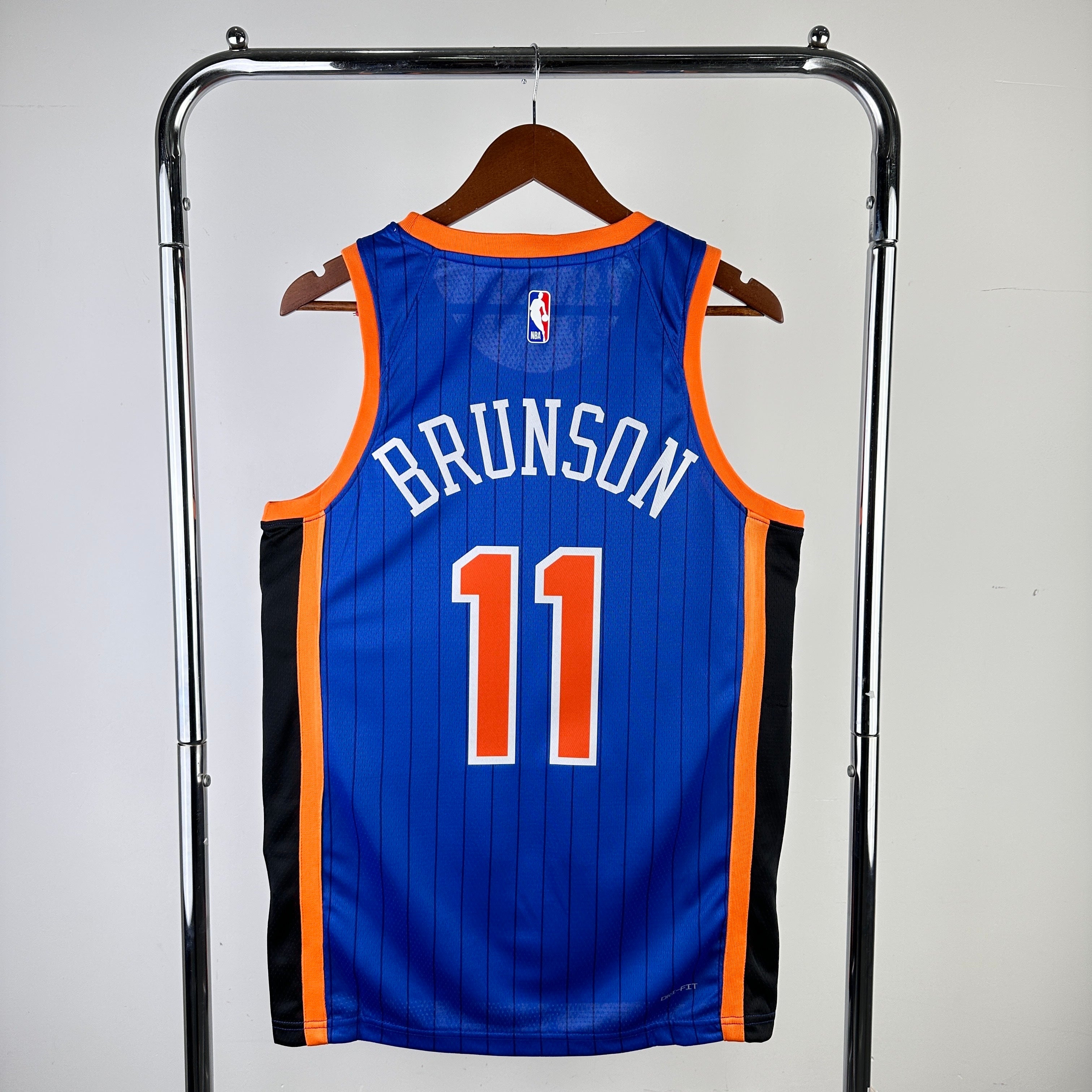 Men's #11 Jalen Brunson New York Knicks Basketball Jersey