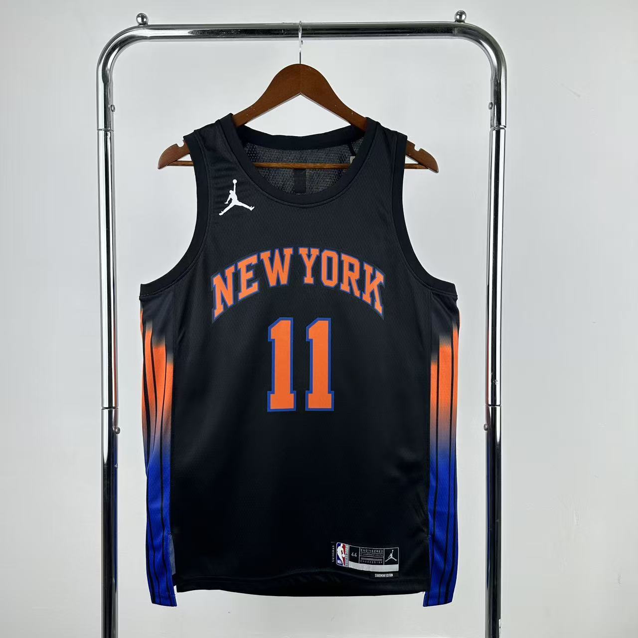 Men's #11 Jalen Brunson New York Knicks Basketball Jersey