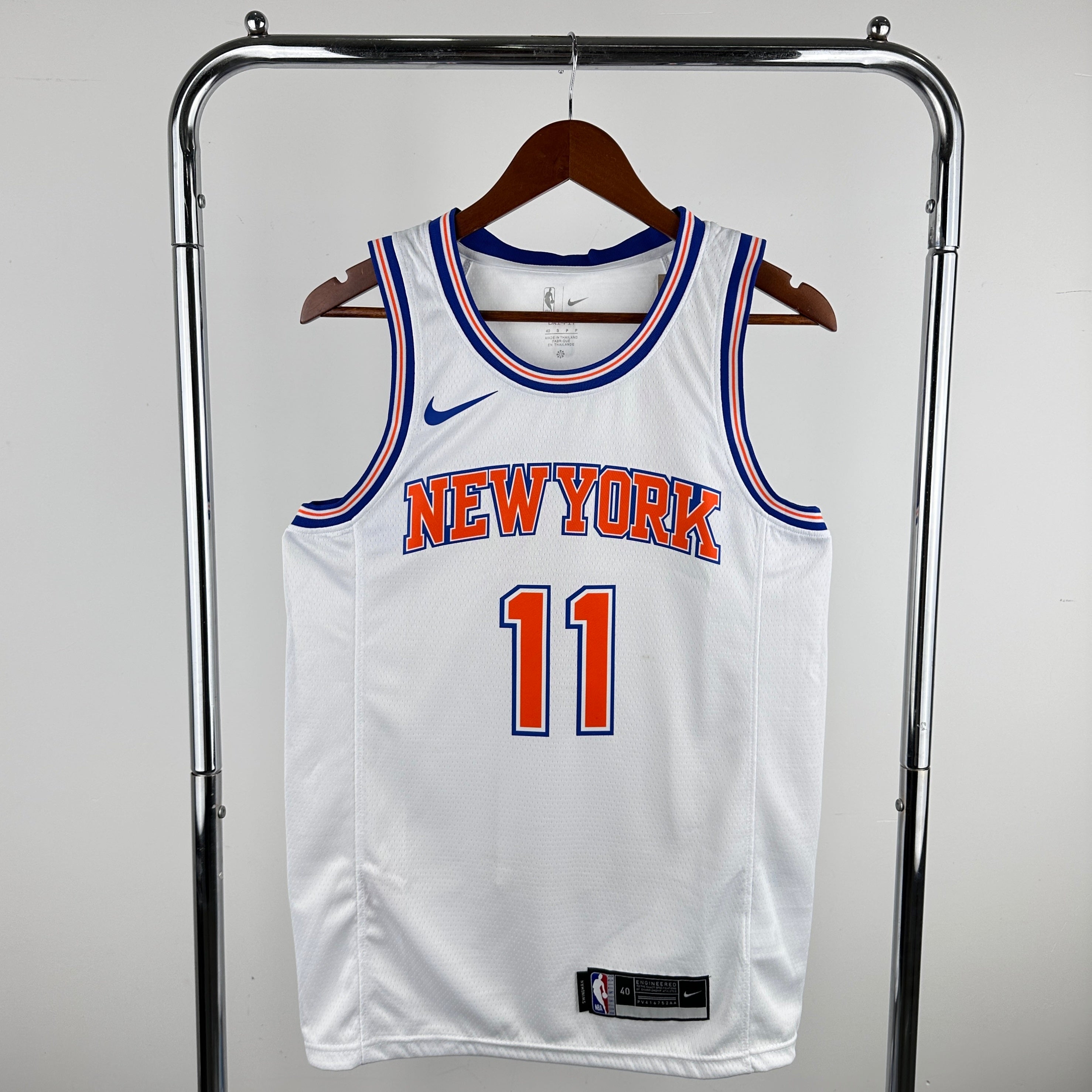 Men's #11 Jalen Brunson New York Knicks Basketball Jersey