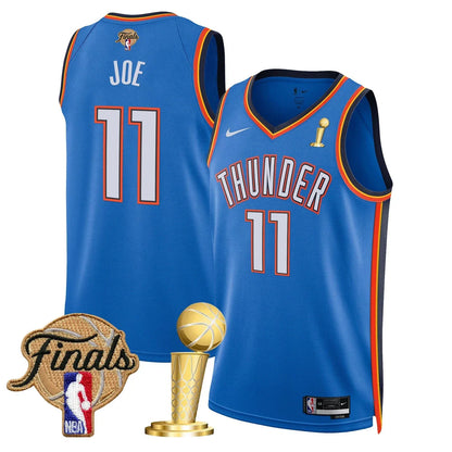 Men's Oklahoma City Thunder 2025 Champions Swingman Jersey - All Stitched