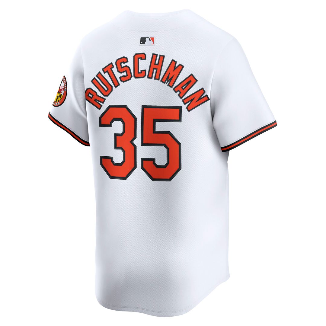 Adley Rutschman Baltimore Orioles Nike Home Limited Player Jersey - White