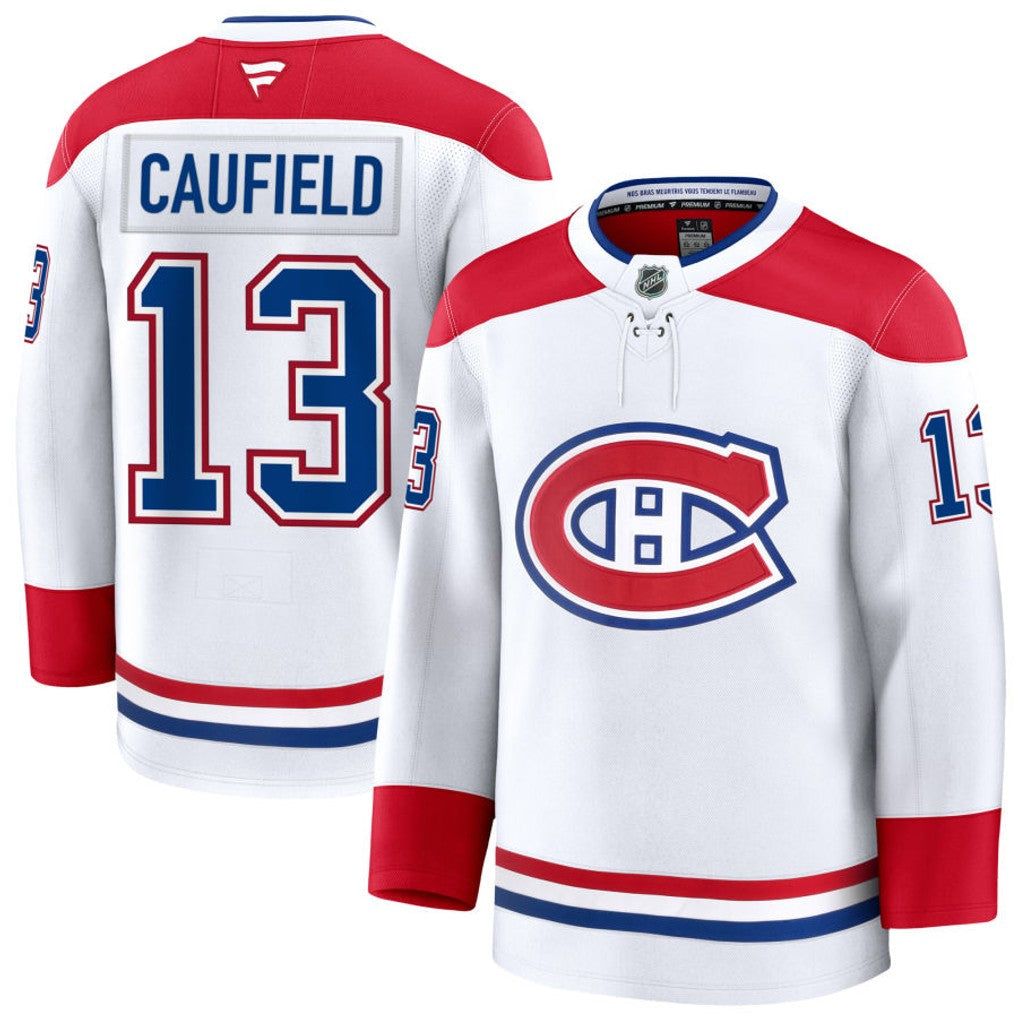 Men's #13 Cole Caufield Montreal Canadiens NHL Jersey