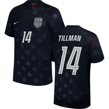 Men’s #14 Malik Tillman 2026 World Cup Jersey