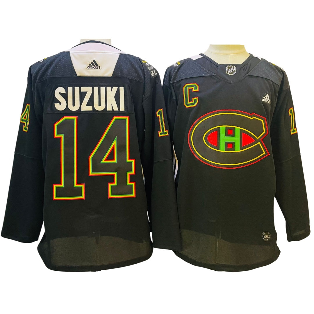 Men's #14 Nick Suzuki Montreal Canadiens NHL Jersey