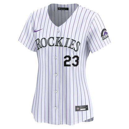Kris Bryant Colorado Rockies Nike Women's Home Limited Player Jersey - White