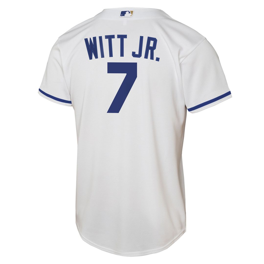 Bobby Witt Jr. Kansas City Royals Nike Youth Home Replica Player Jersey - White