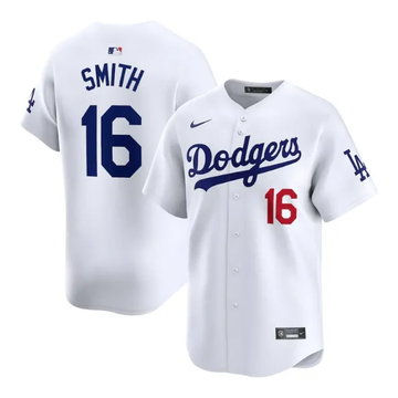 Men's #16 Will Smith Los Angeles Dodgers Baseball Jersey