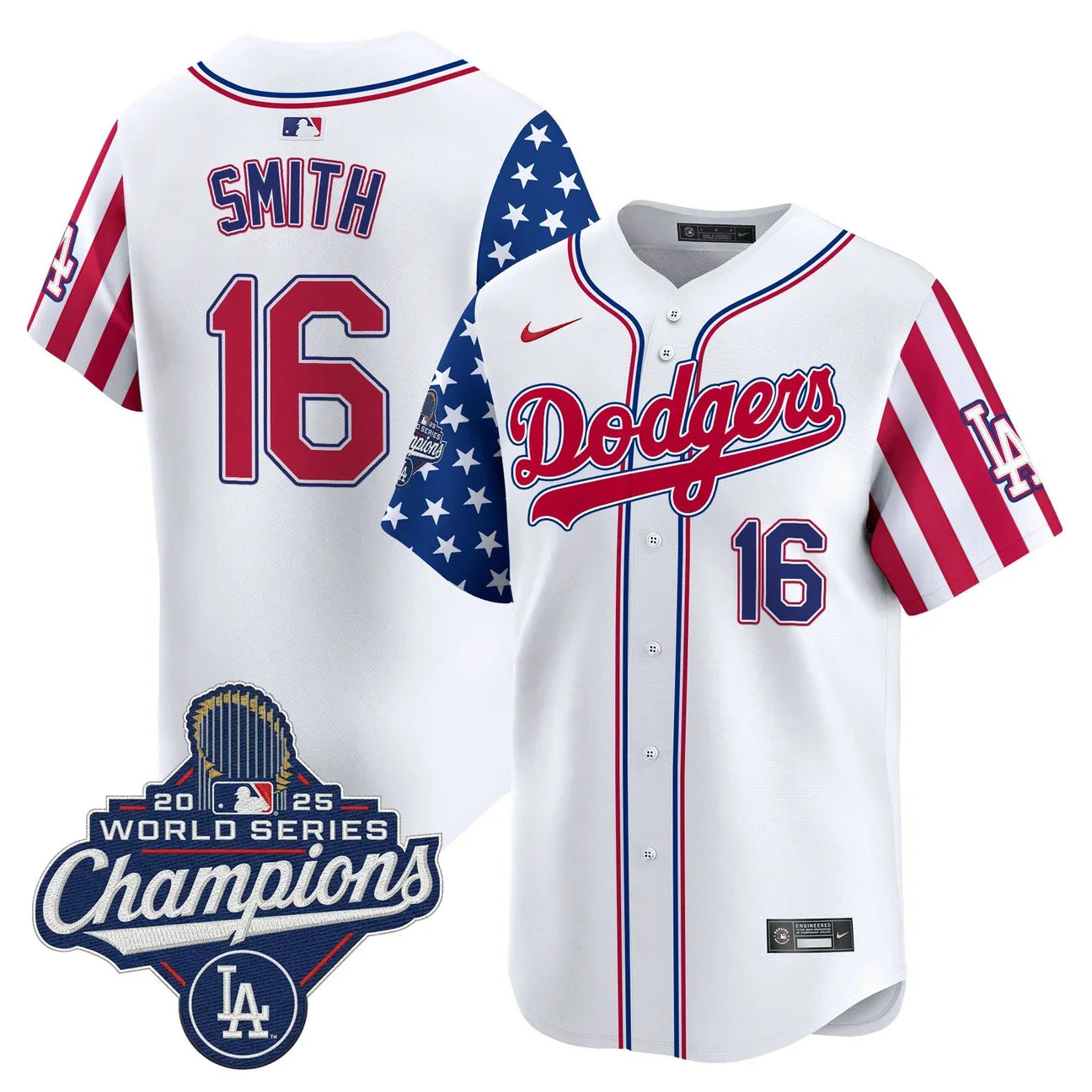 Men's Los Angeles Dodgers "America250 Edition" Vapor Premier Limited Jersey - All Stitched