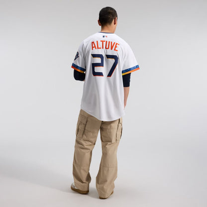 Jose Altuve Houston Astros Nike 2025 City Connect Limited Player Jersey - White