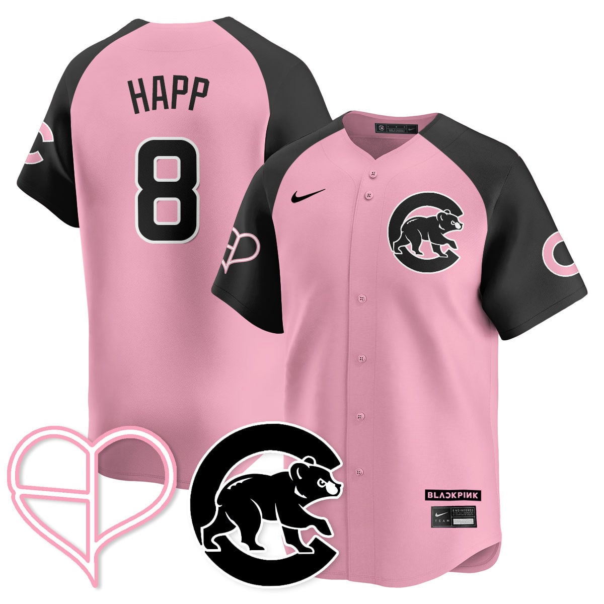 Women's Chicago Cubs BL??KPI?K 2025 Limited Jersey - All Stitched