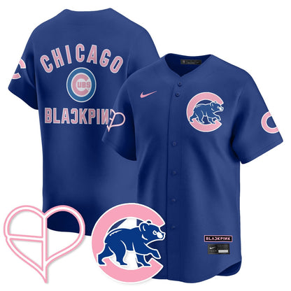 Women's Chicago Cubs BL??KPI?K 2025 Limited Jersey - All Stitched