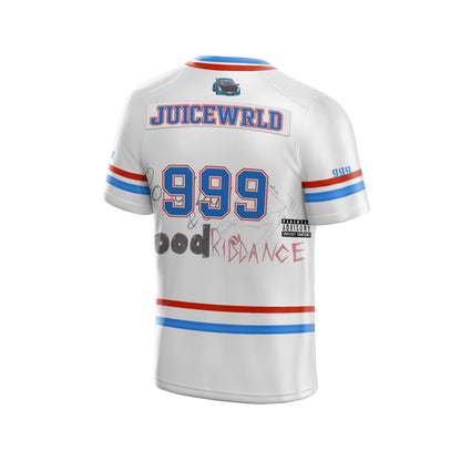 JuiceWrld&Football Custom Embroidered Jersey